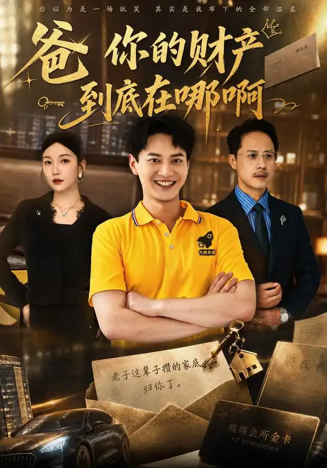爸你的财产到底在哪啊海报