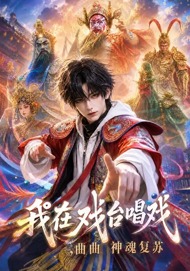 我在戏台唱戏，曲曲神魂复苏海报