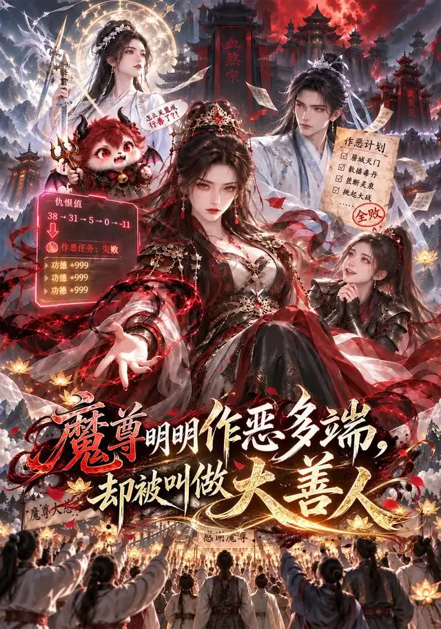 魔尊明明作恶多端，却被叫做大善人海报