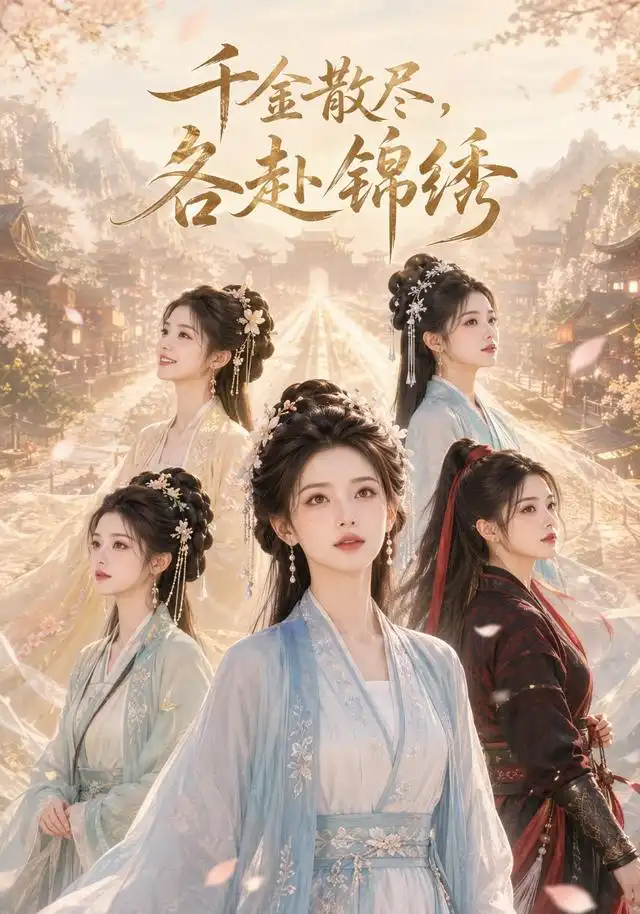 千金散尽，各赴锦绣海报