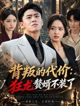 背叛的代价：狂龙赘婿不装了海报